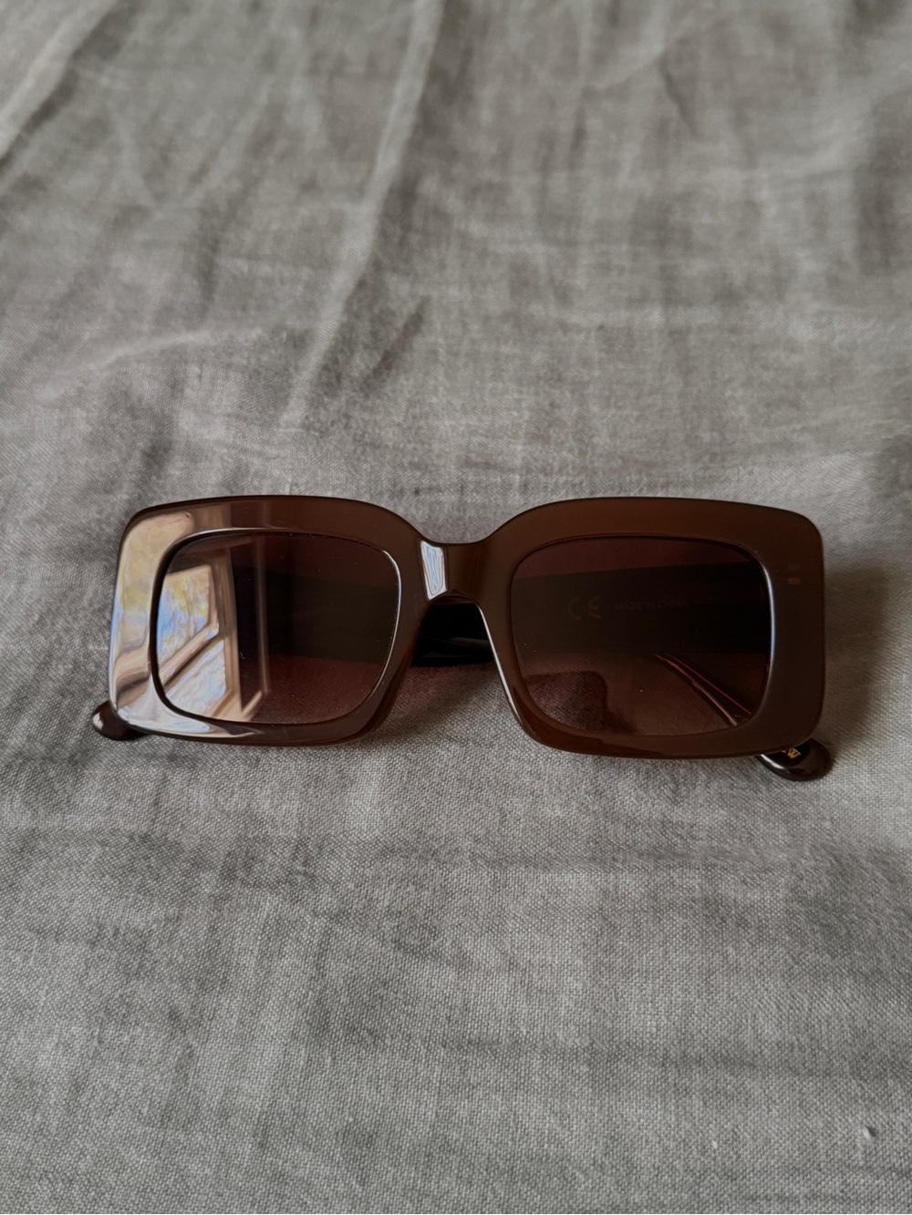 J Crew Oversized rectangular sunglasses